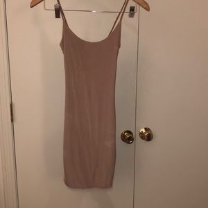 Body on Nude Dress
